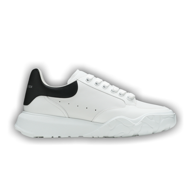 Buy Alexander McQueen Oversized Court Trainer 'White Mix' - 634619
