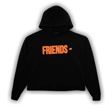 Buy Vlone Friends Hoodie 'Black/Orange' - 1020 100000106FH ORAN | GOAT