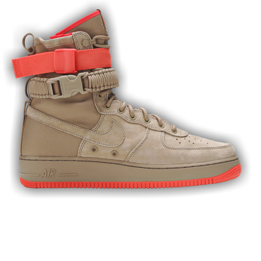 Nike sf air force 1 khaki coral discount