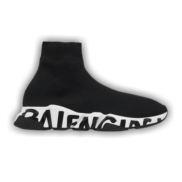 Buy Balenciaga Speed Sneaker 'Midsole Graffiti - Black White
