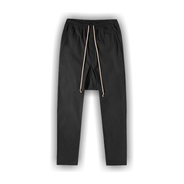 Buy Rick Owens Drawstring Long Pants 'Black' - RU21S6380 P 09 | GOAT