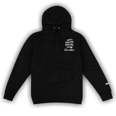 Buy Anti Social Social Club Turbo Logo Hooded Sweatshirt