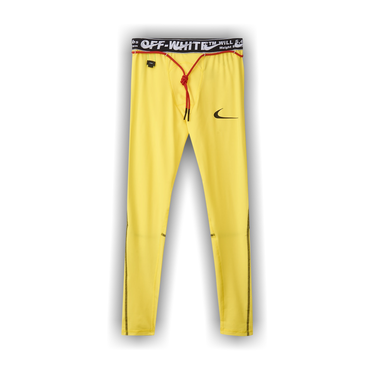 off white leggings yellow