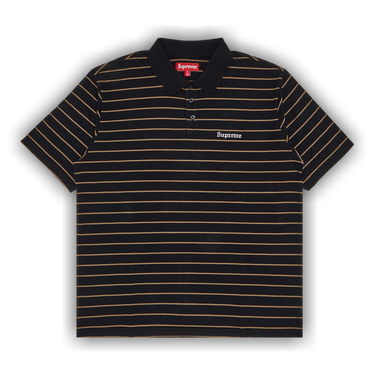 トップス 26ss s Supreme Washed Stripe Polo BLACK Supreme Washed Stripe Polo Black White Navy 3colors 26SS | eBay