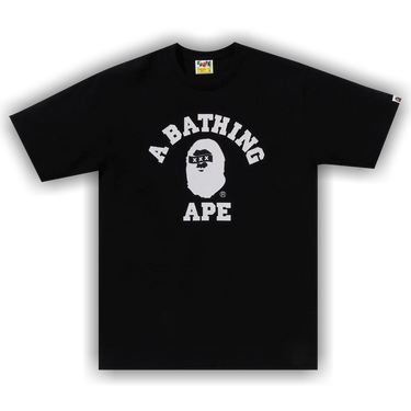 Buy BAPE x GOD SELECTION XXX College Tee 'Black' - 1K23 110