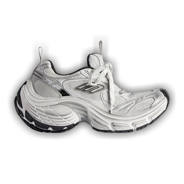 Buy Balenciaga Wmns 10XL Sneaker 'Worn-Out - White Black