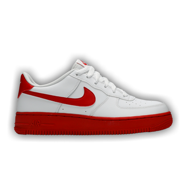air force ones red bottoms