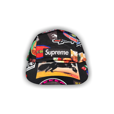 Buy Supreme GORE-TEX Long Bill Camp Cap 'Black Stickers' - SS21H21