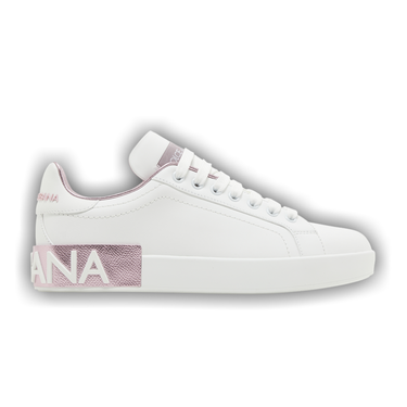 スニーカー DOLCE  GABBANA Women Sneakers CK1544 AX615 8L315 White Calfskin Portofino sneakers in White for Women