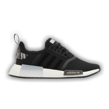 adidas gazelle silver green womens ADIDAS NMD R1 PK Size 12.5 Black Green Splattered Nylon Lace Up Sneake   Sui Generis Designer Consignment