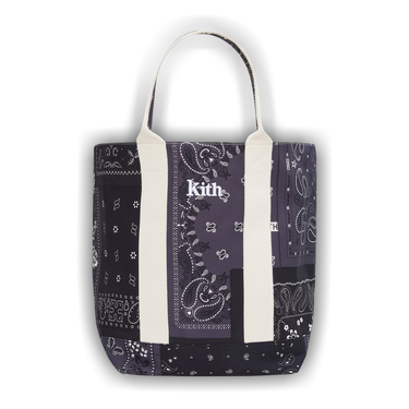 送料無料 百貨店 Buy Kith Bandana Tote Bag 'Black' - KH4046 100 | GOAT バッグ
