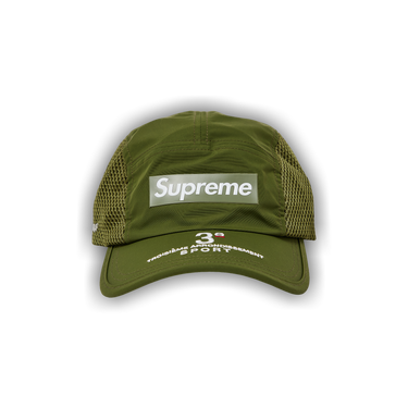 Buy Supreme Mesh Side Panel Camp Cap 'Olive' - SS24H62 OLIVE | GOAT