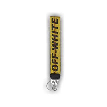 Buy Off White Classic Industrial Key Holder Yellow Black OMZG051R21FAB0011810 GOAT