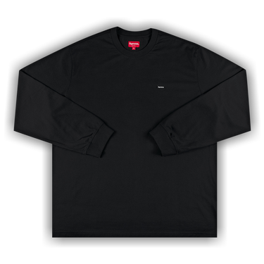 Buy Supreme Small Box Long-Sleeve Tee 'Black' - SS21KN4 BLACK | GOAT