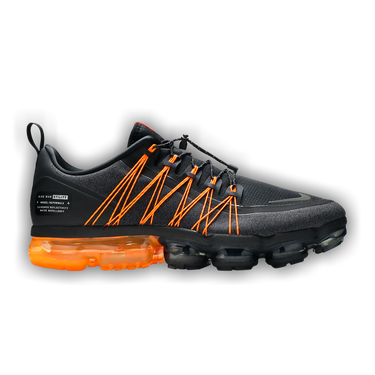 Air vapormax run utility black orange discount