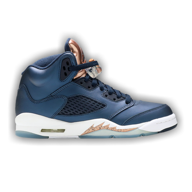 Jordan 5 blue and bronze clearance