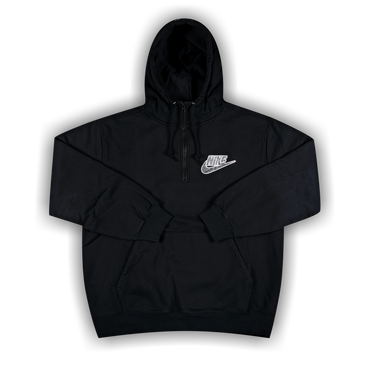 トップス Supreme Nike Hooded Sweatshirt Black size M - Supreme Nike Half Zip Hooded Sweatshirt Black Snake