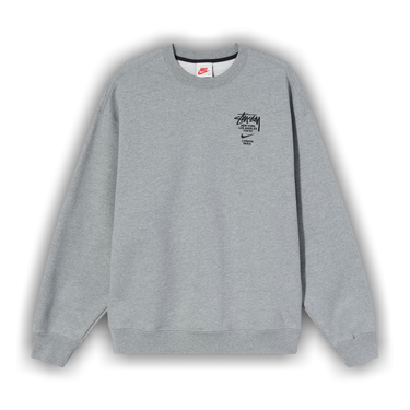 【Nike x Stussy】 NRG RA Pullover Hoodie Dark Grey Heather Nike Stussy NRG Pullover Hoodie - Dark Grey Heather Size XL