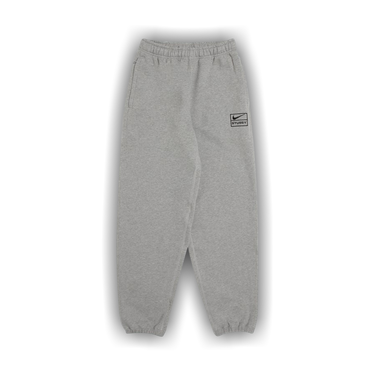 nike x stussy nrg br fleece pant gray