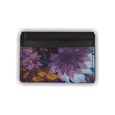 Buy Dries Van Noten Floral Card Holder 'Purple' - 22108 700 401 | GOAT