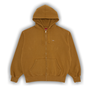Buy Supreme Overdyed Small Box Zip Up Hooded Sweatshirt
