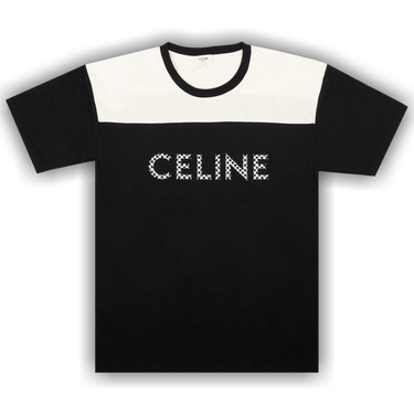 Buy CELINE Loose T-Shirt 'Black/White' - 2X839500O 38AW | GOAT