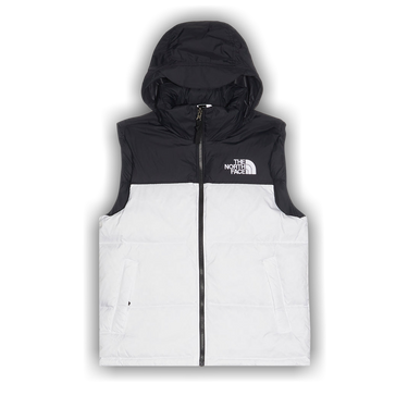 North face white puffer vest on sale