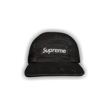 Buy Supreme Overdyed Camo Camp Cap 'Black' - SS21H13 BLACK | GOAT