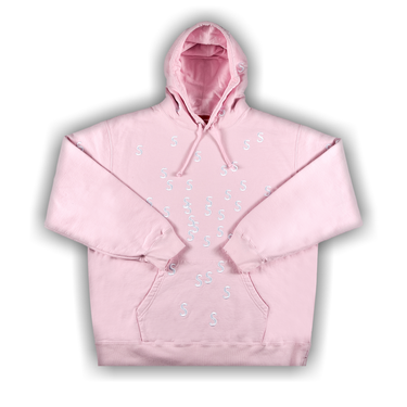 Buy Supreme Embroidered S Hooded Sweatshirt 'Light Pink