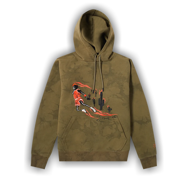 Buy Cactus Jack by Travis Scott x Air Jordan Washed Suede Hoodie Medium Olive CN3422 222 GOAT