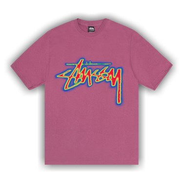 Buy Stussy Thermal Stock Tee 'Berry' - 1905023 BERR | GOAT