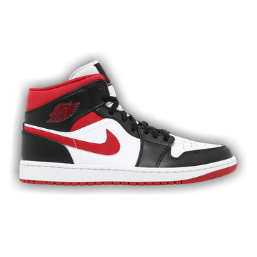 Buy Air Jordan 1 Mid 'Black Gym Red' - 554724 122 | GOAT