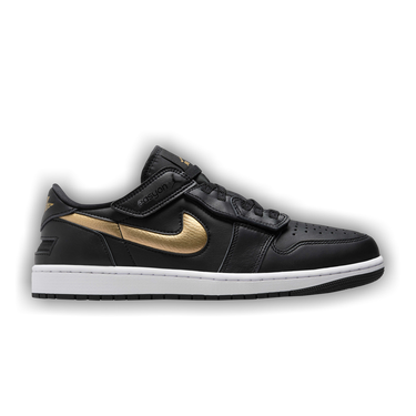 Buy Air Jordan Low FlyEase 'Black Metallic Gold' DM1206 071 GOAT