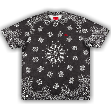 Buy Supreme Small Box Tee 'Black Bandana' - SS21KN3 BLACK BANDANA