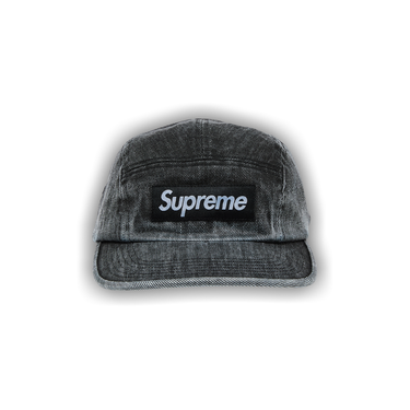 Buy Supreme Coated Denim Camp Cap 'Black' - SS24H35 BLACK | GOAT
