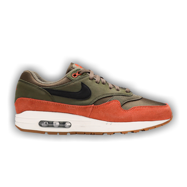 Nike air max 1 olive canvas dark russet sale
