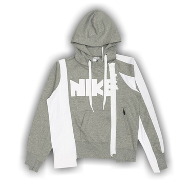 nike x sacai double zip hoodie