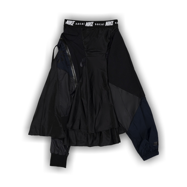 その他 Saya Sacai Long Skirt 22AW Plaid O Polyester Blue Check 22-06209