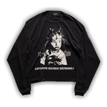 確実正規品enfants riches deprimes long sleeve Enfants Riches Déprimés E.R.D Alien Print Long Sleeves Tee