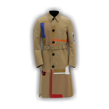 Buy Pre-Owned Raf Simons x Sterling Ruby Trench Coat In