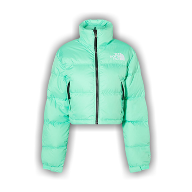 Buy The North Face Cropped Nuptse Jacket Chlorophyll Green NF0A5GGE8YK1 GOAT CA