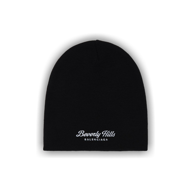 Buy Balenciaga Beverly Hills Beanie 'Black/White' - 794886