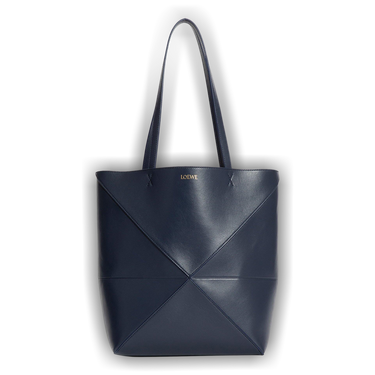 Buy Loewe Puzzle Fold Tote Bag 'Abyss Blue' - A657G50X01 4467 | GOAT