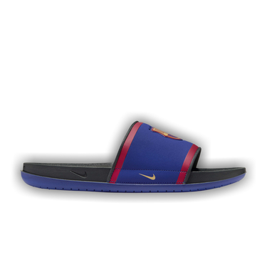NIKE FC BARCELONA OFFCOURT SLIDES MEN\'S SIZE 13 FZ3185-400 NEW Nike Offcourt FC Barcelona Soccer Slides FZ3185-400, Deep  main image 4