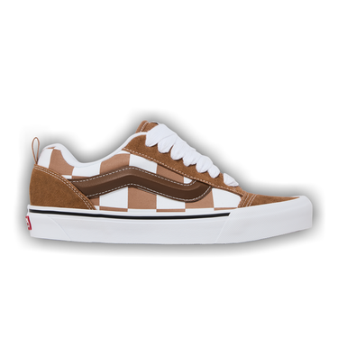 Buy Knu-Skool 'Mega Check Brown' - VN000CRPBRO | GOAT