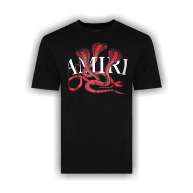 ☆関税込み☆【AMIRI】Amiri Snake t-shirt Blue/Red Amiri Men's Snake Logo T-Shirt | Neiman Marcus