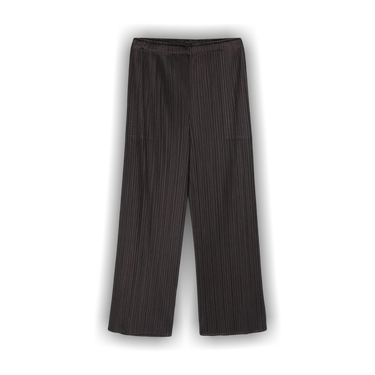 Buy Pleats Please Issey Miyake MC April Pants 'Black/Pepper