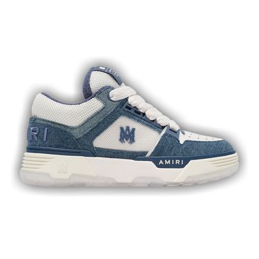 【AMIRI】インディゴ＆ホワイト Vintage Denim MA-1 スニーカー Buy Amiri MA-1 'Vintage Denim - Washed Indigo' - AMFOSR1039