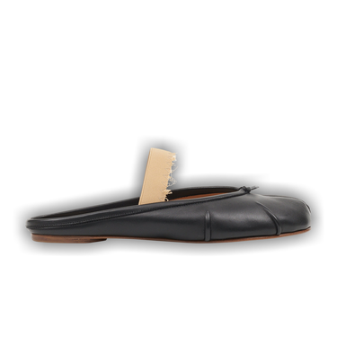 【MAISON MARTIN MARGIELA】 TABI ELASTIC BAND MULE Maison Margiela Tabi Elastic Band Mule Black (Women's