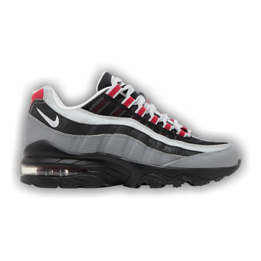 Buy Nike Air Max 95 GS 'Particle Grey Red' - 905348 036 | GOAT